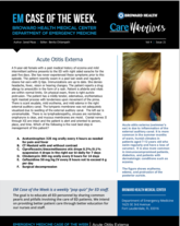 Otitis Externa, Jared Maas