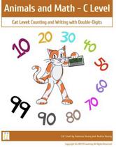 Preschool eBook 'Animal and Math' series#3: counting and writing with double digits