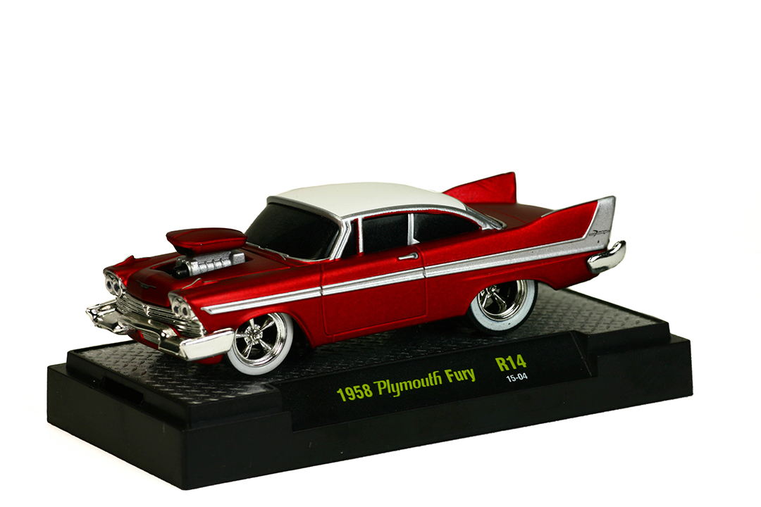M2 Machines Ground Pounders 1958 Plymouth Fury R22 21-09 Die-Cast 1:64