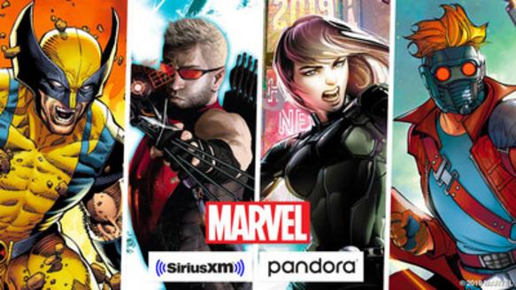 Geekpin Entertainment, Marvel, SiriusXM, Pandora, Podcast