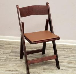 Rustic Wood Cross Back Chair