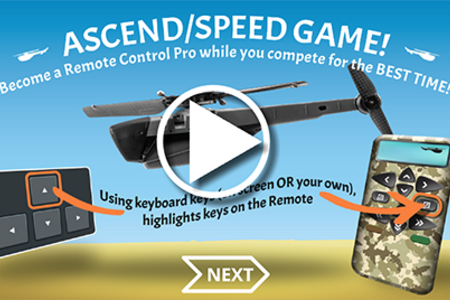 SPEED AND HEIGHT DRONE GAME