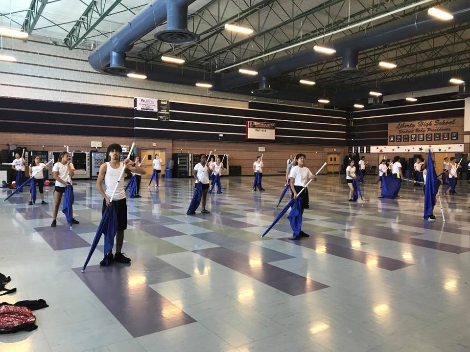 What is Color Guard — Liberty Band