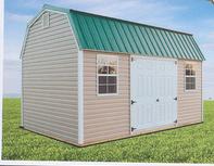 Lofted garden Shed