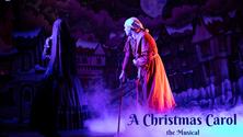 A Christmas Carol The Musical - logo - clicking on this link will take you to ticketing