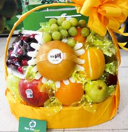 giỏ hoa quả, giỏ trái cây, lẵng hoa quả, lẵng trái cây đẹp tại hà nội