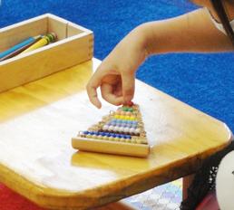 Montessori bead work