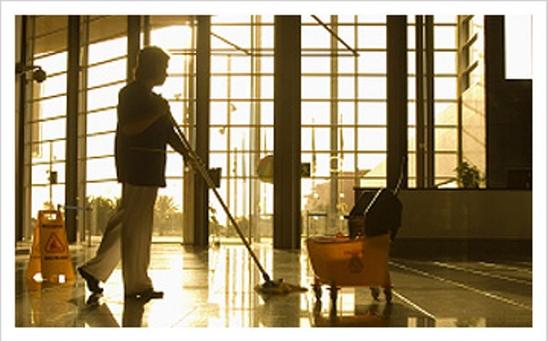 Commercial Building Cleaning Service