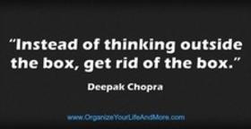 Inspirational Quotes about organizing from OrganizeYourLifeAndMore.com