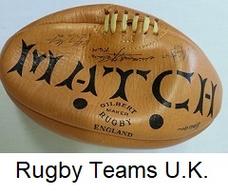 Rugby Teams in the U.K.