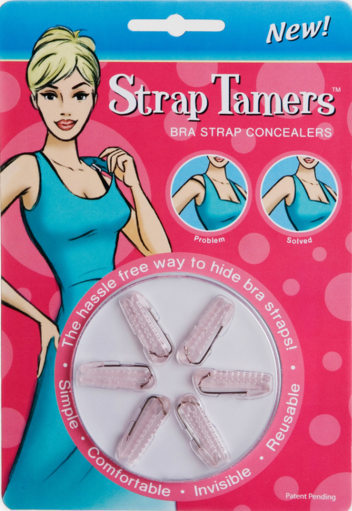 Strap Tamers Bra Strap Concealers (3 pair) by Manhattan Wardrobe