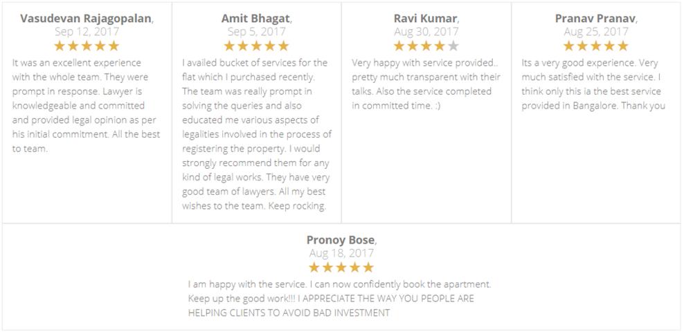 lawyerinbangalore.in reviews