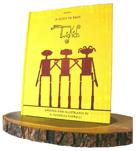 Twig Kid's children's book 1, A Quest to Root
