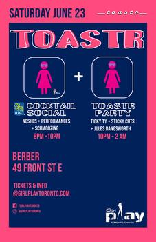 Toastr Pride 2018 Cocktial Social + Toastr Party