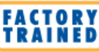 factory trained logo