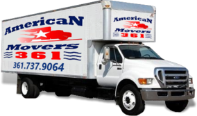 361 American movers truck