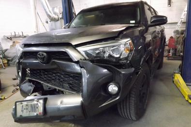 Toyota 4Runner Front end Damage