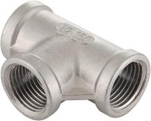 1/2 NPT Female Thread Class 150 Stainless Steel 304 Pipe Fitting Tee