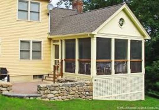 BACK PORCH ROOF