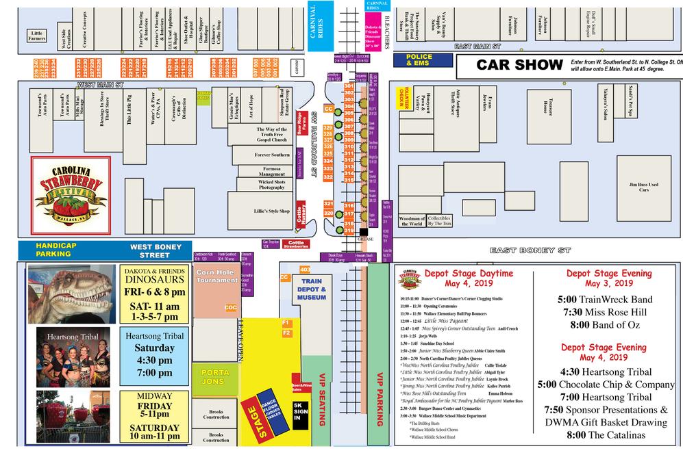 Strawberry Festival Seating Chart With Rows