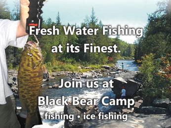 Fresh Water Fishing at Black Bear Camp