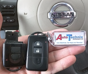 Replacement Nissan remote keys