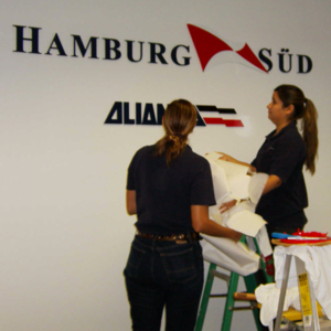 Logo Letters Sign Installation
