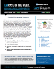 elevated intracranial pressure, Jennifer wong, ICP