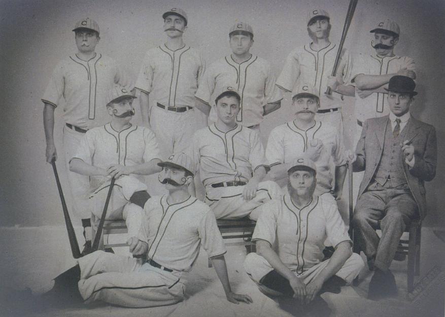 Vintage Baseball team from just before the turn of the century or early 1900's