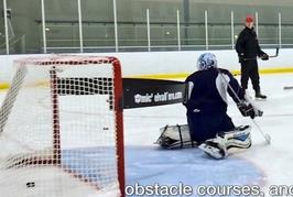 Goalie cheap training props