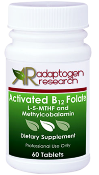 Adaptogen Research, Activated B12 Folate