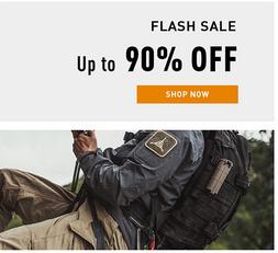 flash sale up to 90% off