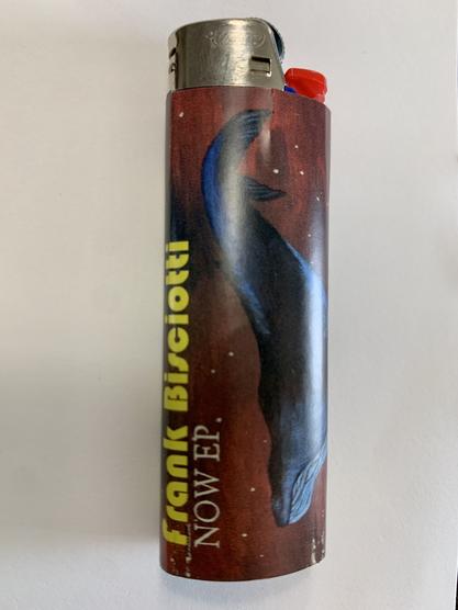 Frankie Biscuits BIC Lighter with Now EP Space Whale