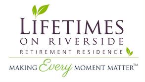 Logo for Lifetimes on Riverside Retirement Residence
