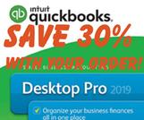Intuit quickbooks accounting software Desktop Pro prints cheques our discounted price!