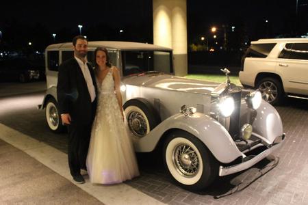 Classic Car Limo Rental for Weddings