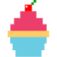 8 Bit Cupcake