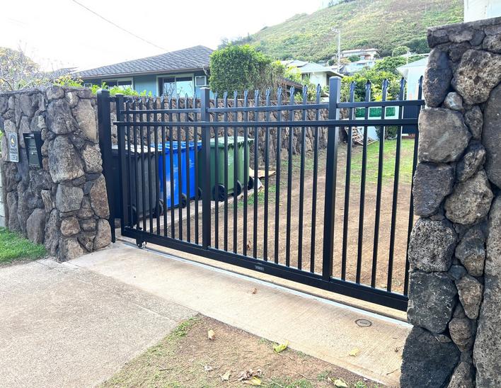 Aluminum Gates Oahu, Custom Gates Hawaii, Sliding Gates Honolulu, Driveway gates Oahu, Automatic Gates Oahu