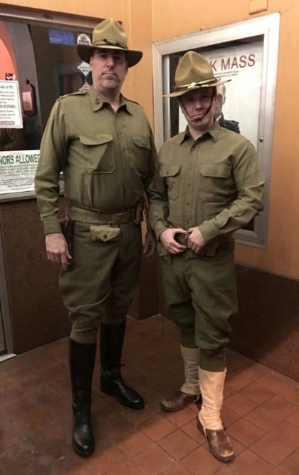 US Army uniform costumes from the "Wild Bunch"