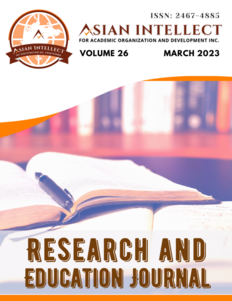 Research and Education Journal Vol 26 March 2023