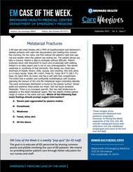 Metatarsal Fractures, Ian Jennings, EM, Fx, Jones