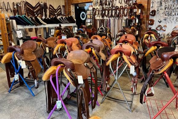 Saddle store clearance