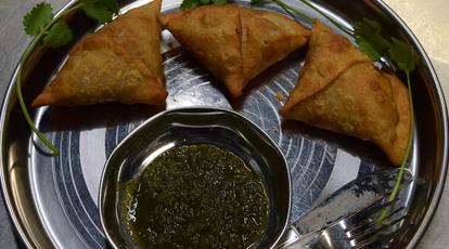 Indian Village Eatery, Vancouver Samosas and Indian Food