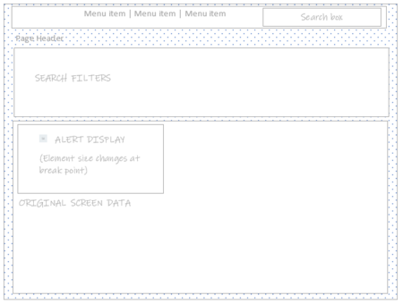 UX wireframes