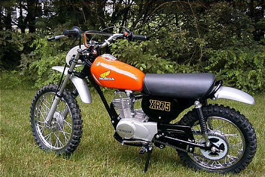 Vint 73 Honda Xr75 Honda Xr75 Xr75 Restoration Honda Dirt Bikes