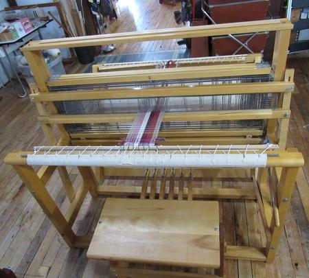 Used Weaving loom LeClerc 4 shaft 6 Treadle