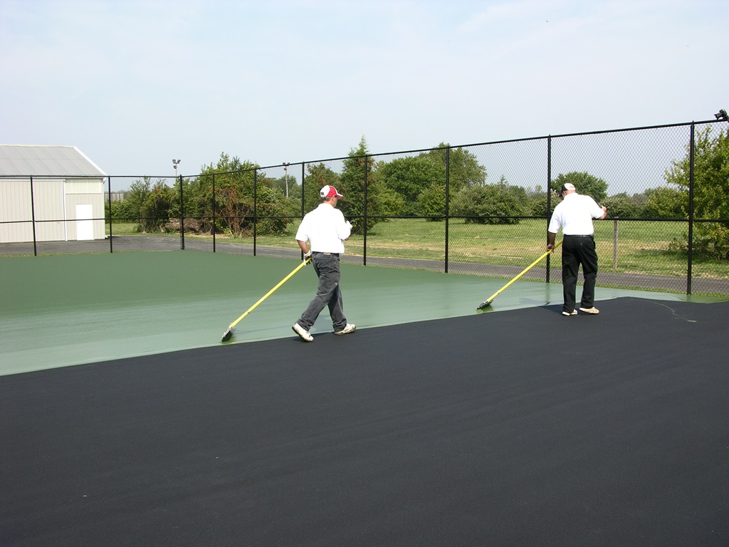 Tennis Court Resurfacing Match Point Tennis Marietta Ga