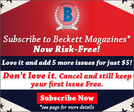 Subscribe to Beckett Magazines