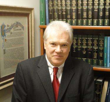 Thomas in his office