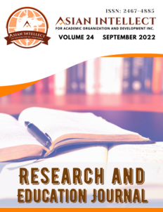 Research and Education Journal Vol 24 September 2022
